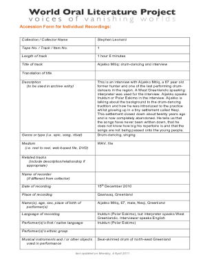 Form preview