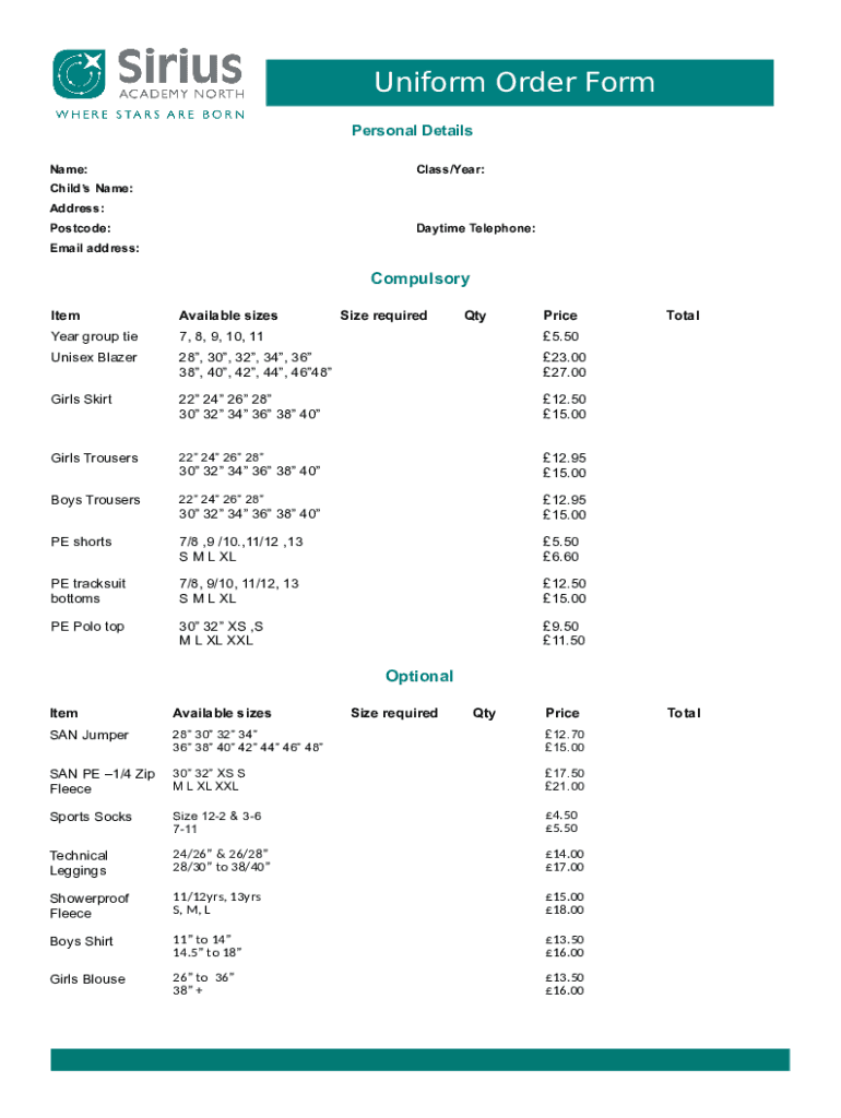 Form preview