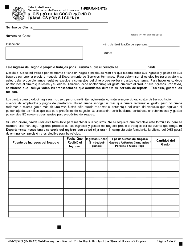 registro negocio propio trabajos cuenta Preview on Page 1