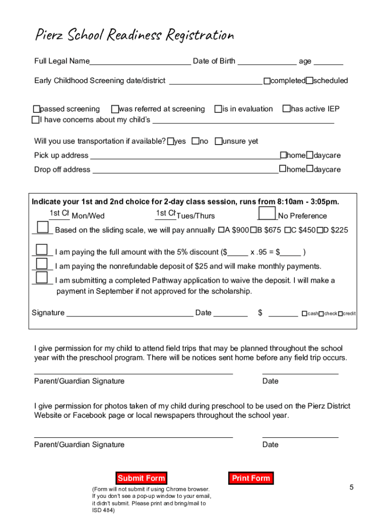 Form preview