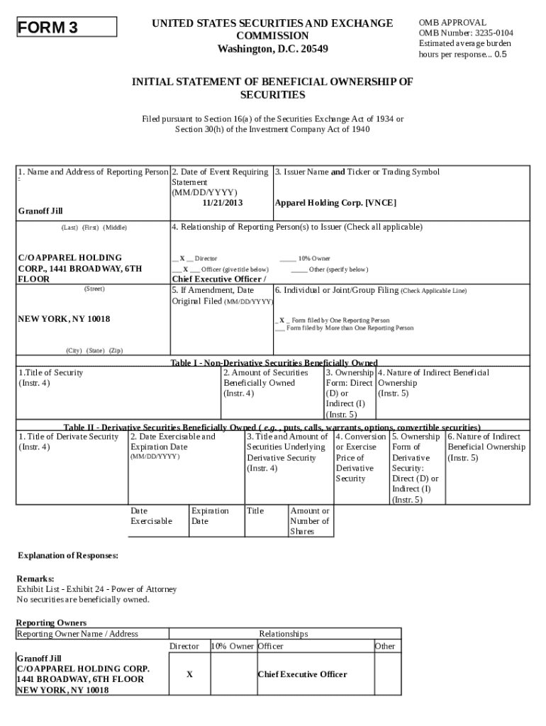 Form preview