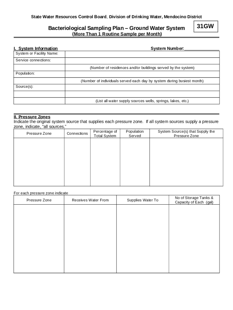 Well Standards Department of Water Resources Doc Template pdfFiller
