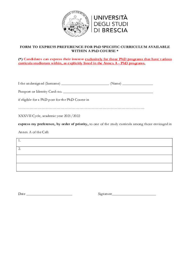 Form preview