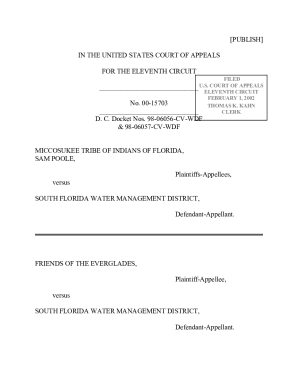 Fillable Online FILED FOR THE ELEVENTH CIRCUIT U S COURT OF APPEALS Fillable Online FILED FOR THE ELEVENTH CIRCUIT U S COURT OF APPEALS