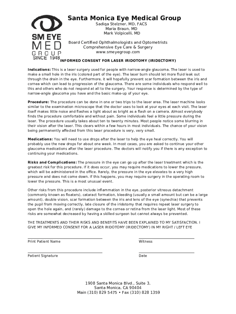 Consent for LPI Laser Doc Template pdfFiller