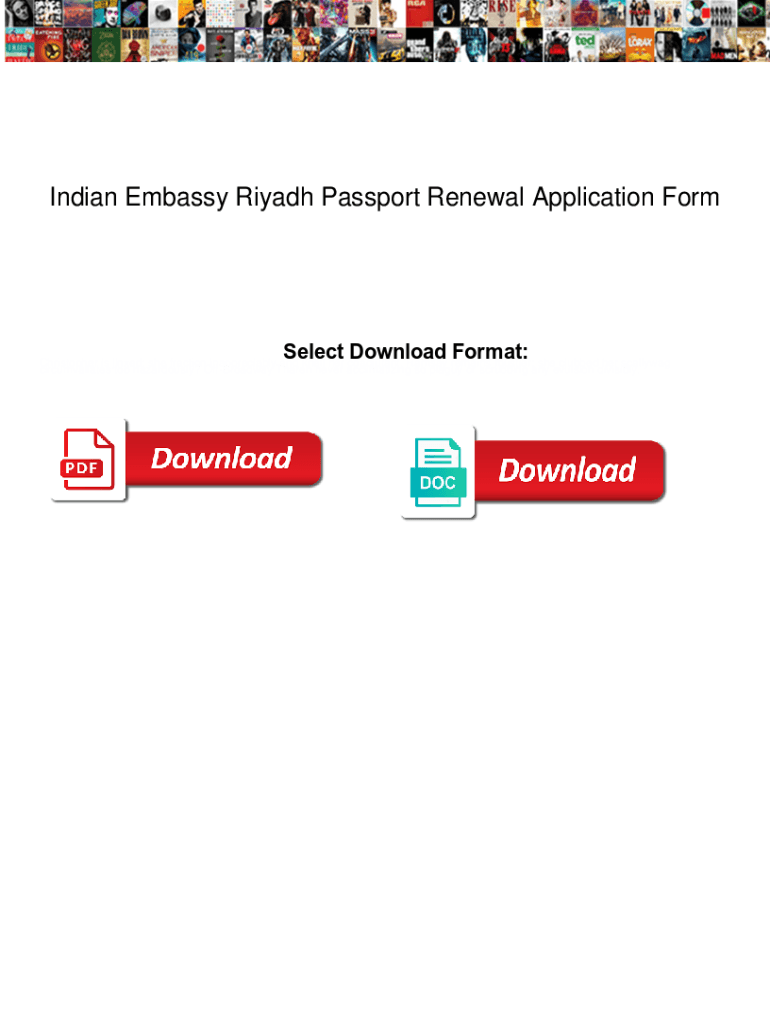 application form for indian passport renewal in riyadh