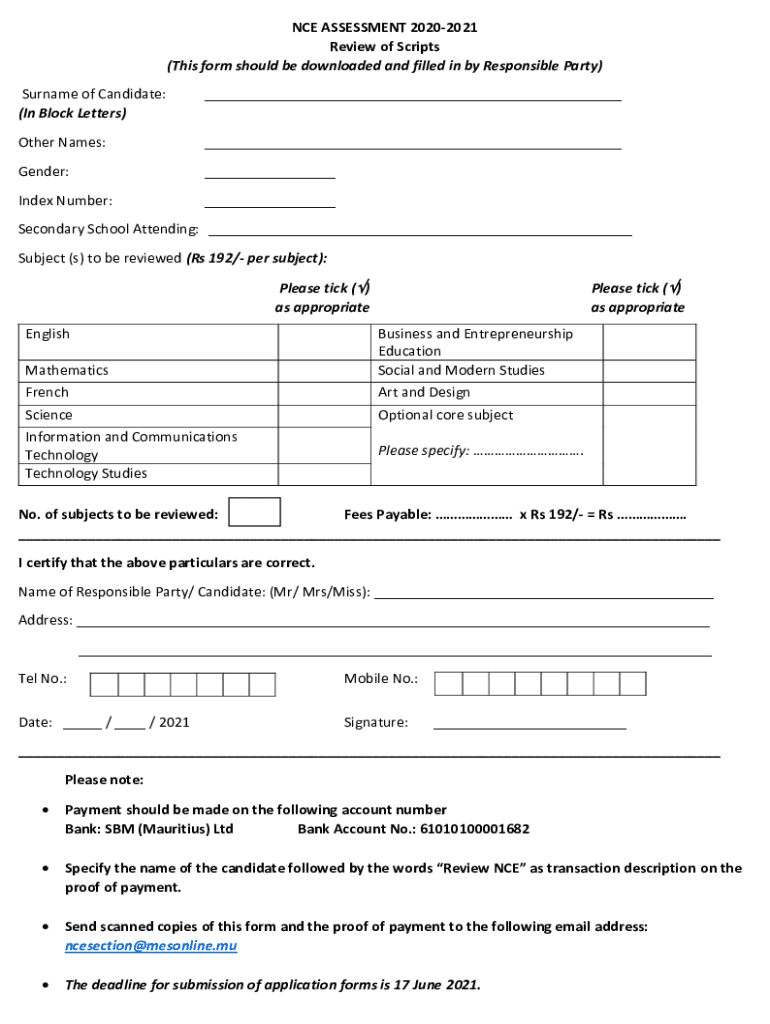 Form preview