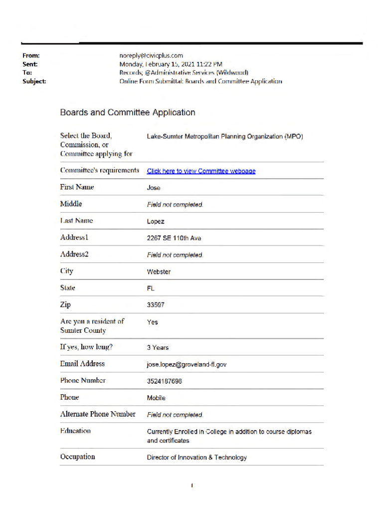 Form preview