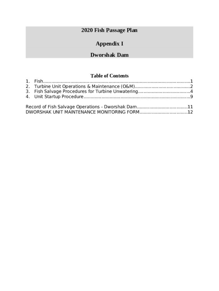 Northeast Region Fish Passage Engineering Design Criteria Doc Template