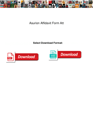 Fillable Online Asurion Affidavit Form Att. Asurion Affidavit Form Att ...