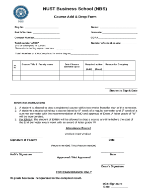 Late Registration / Re-Registration Request - USC Aiken Doc Template
