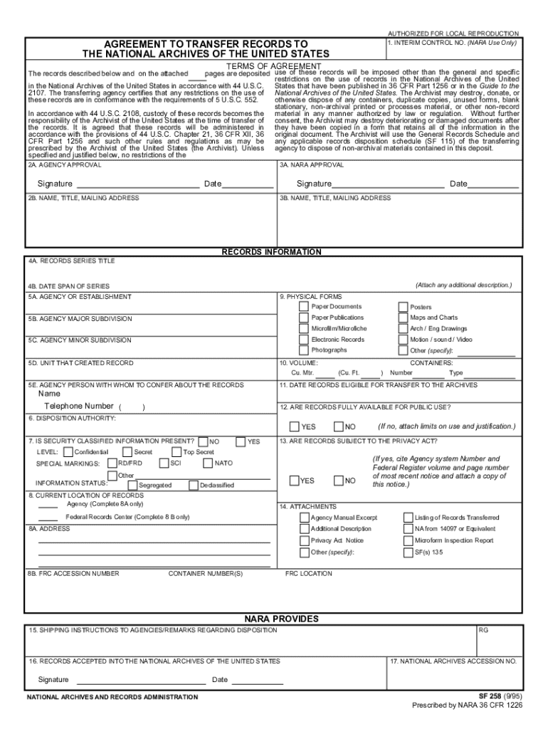 Records Transfer Agreement Preview on Page 1