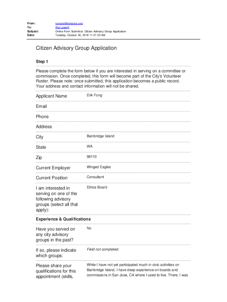 Form preview
