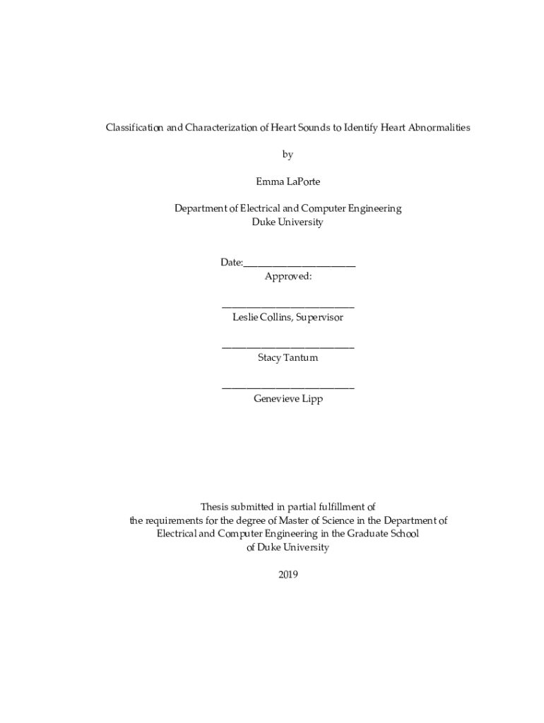 Fillable Online dukespace lib duke Emma gets her Master'sApplied