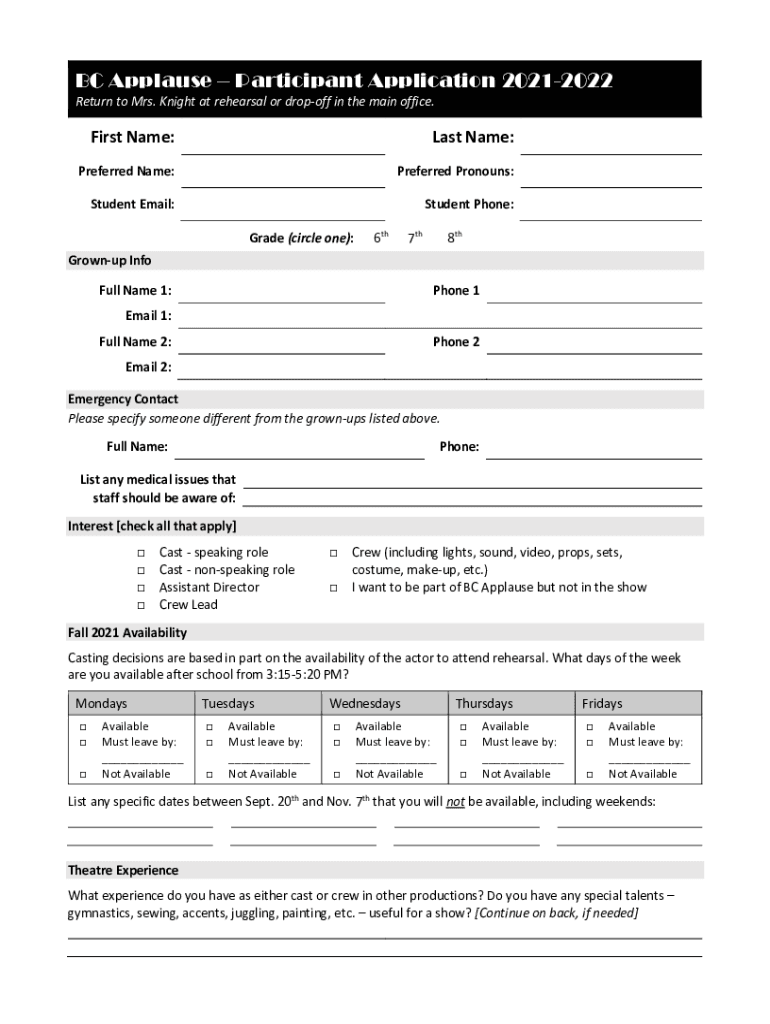 Form preview