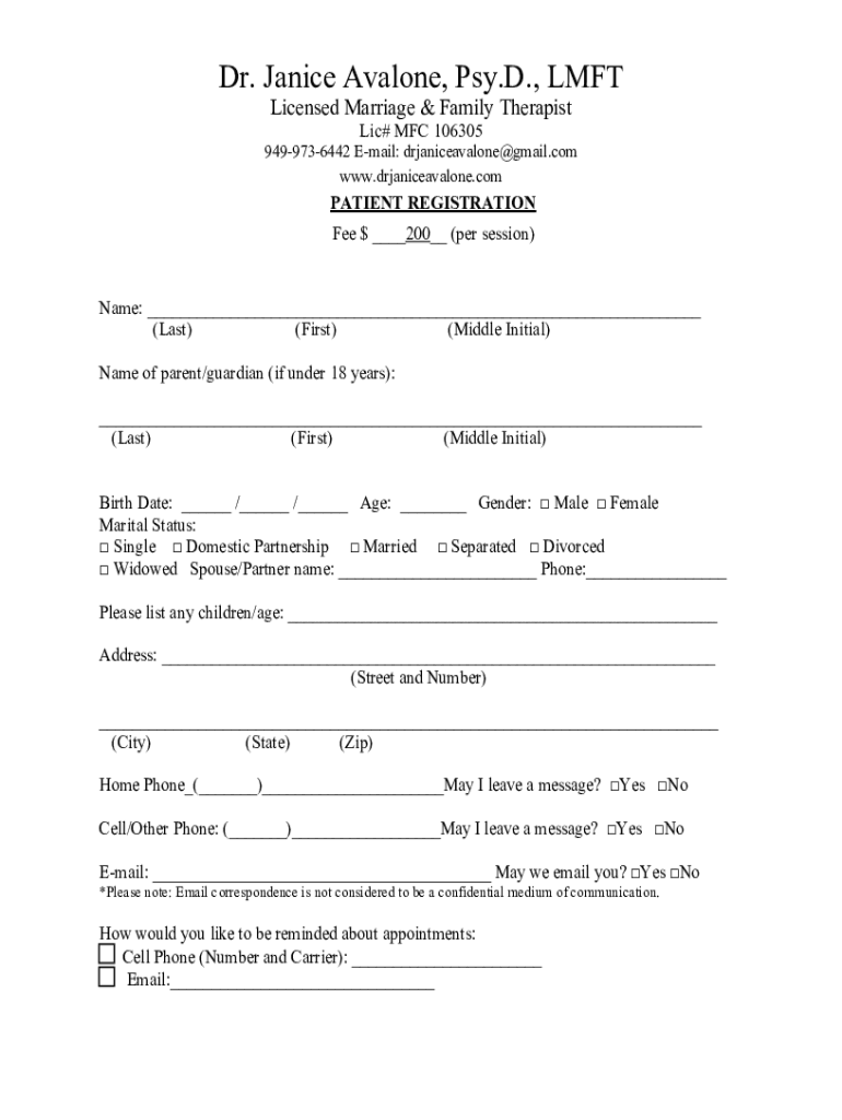 Form preview
