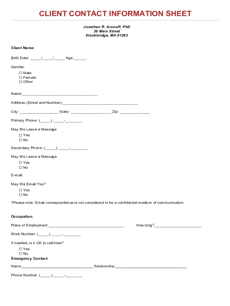 Form preview