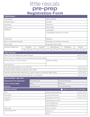 Form preview