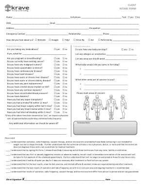 New Patient Intake Form JULY 2021