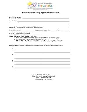 Form preview