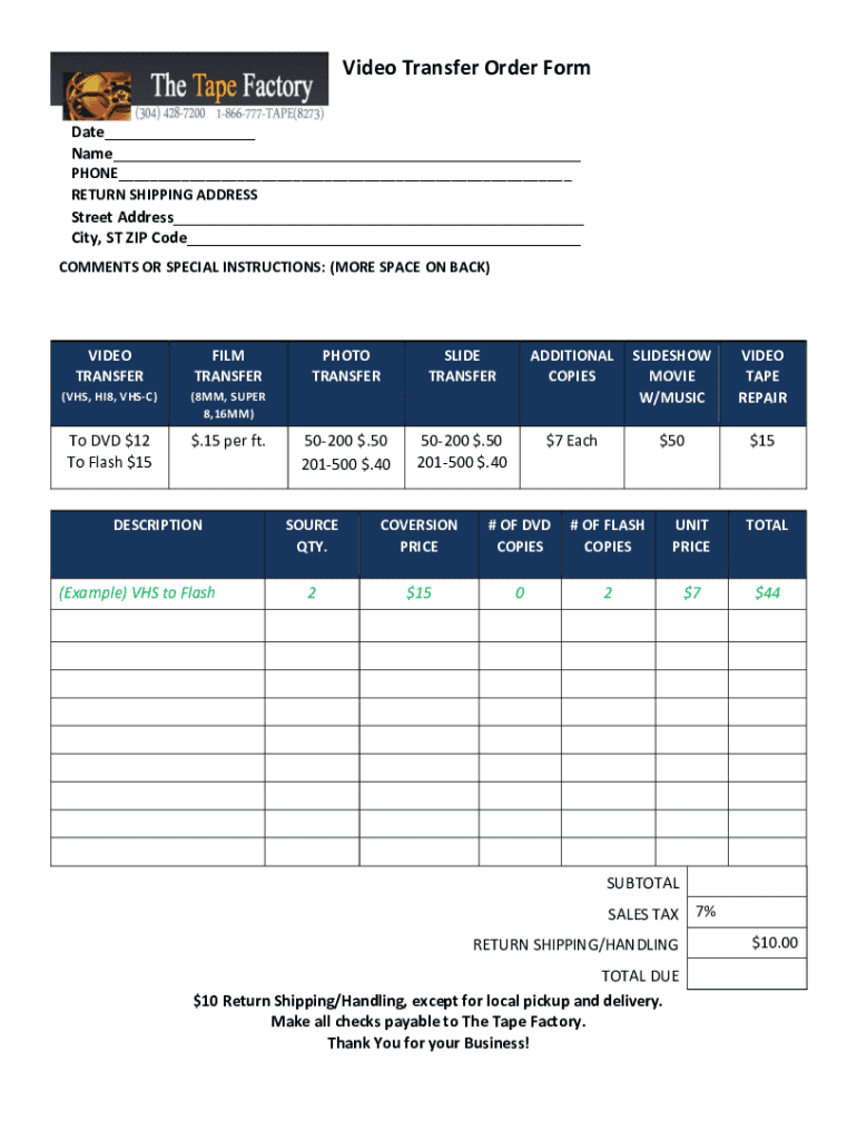 Form preview