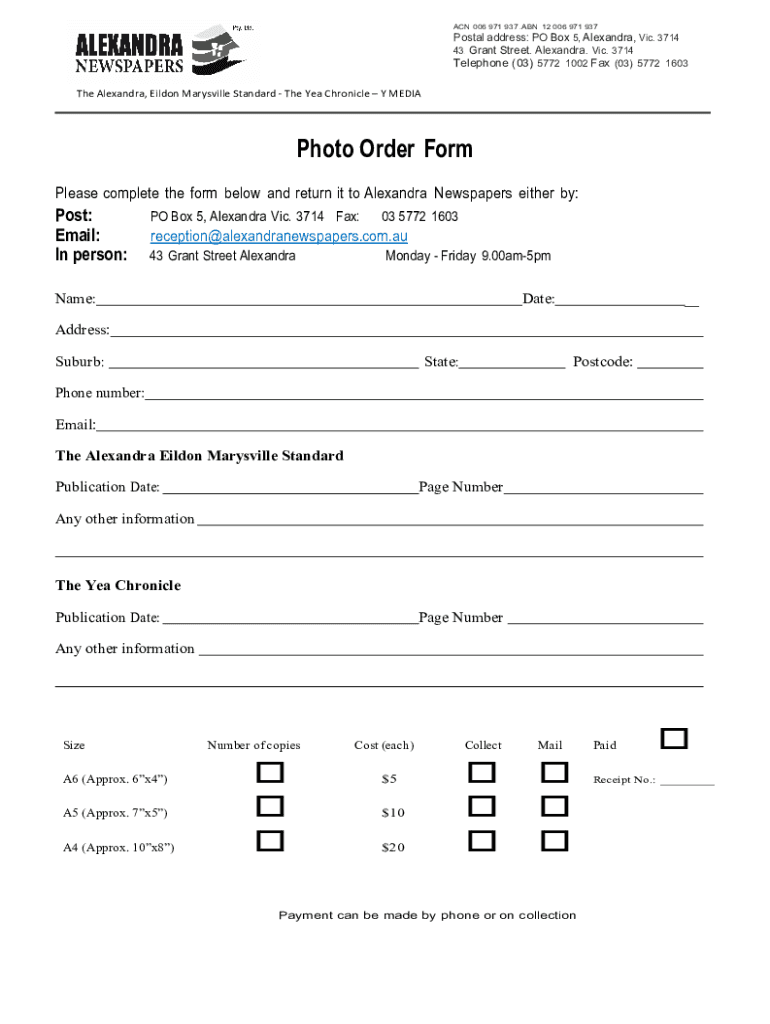 Form preview