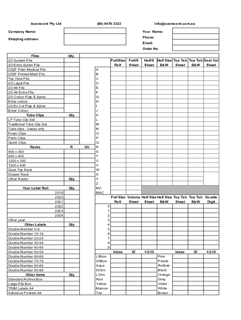 Form preview