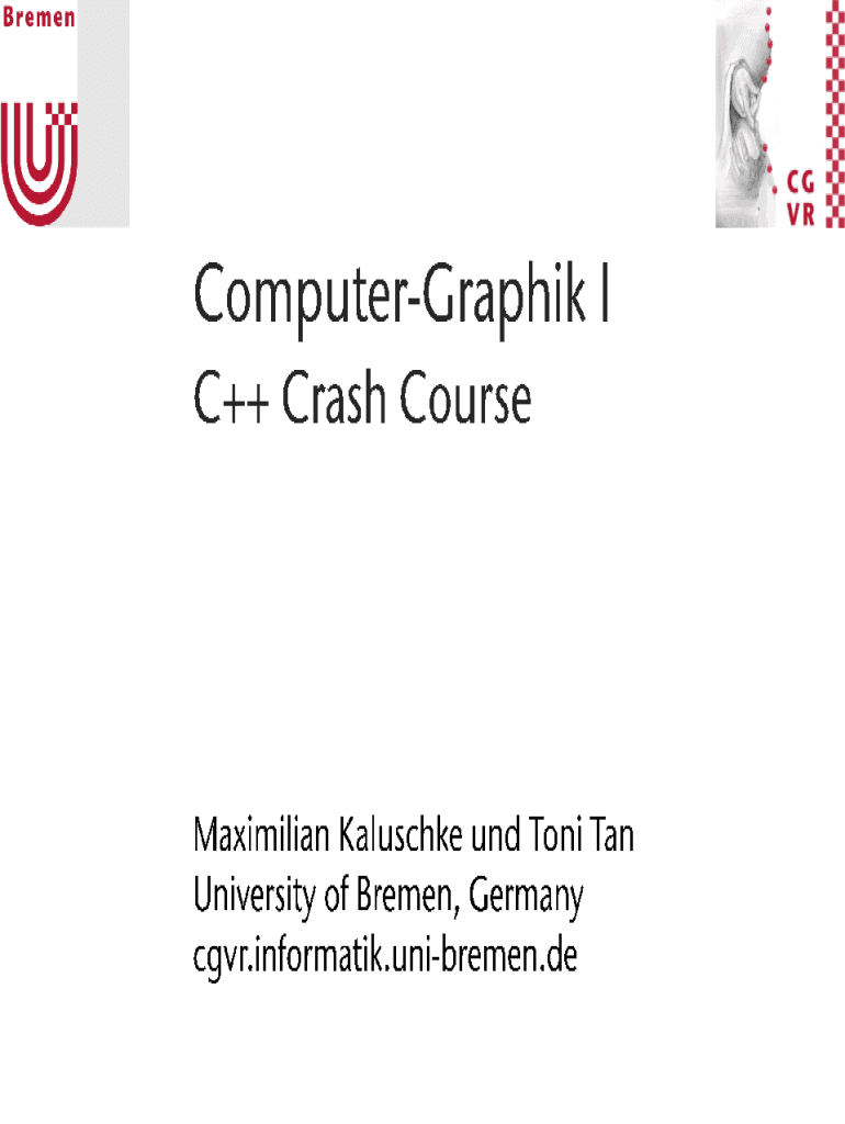 Fillable Online Learn C++Skill up with our free tutorials Fax Email ...