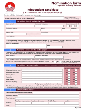 Form preview