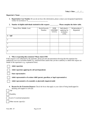 Fillable Online U.S. REPATRIATION PROGRAM Fax Email Print ...