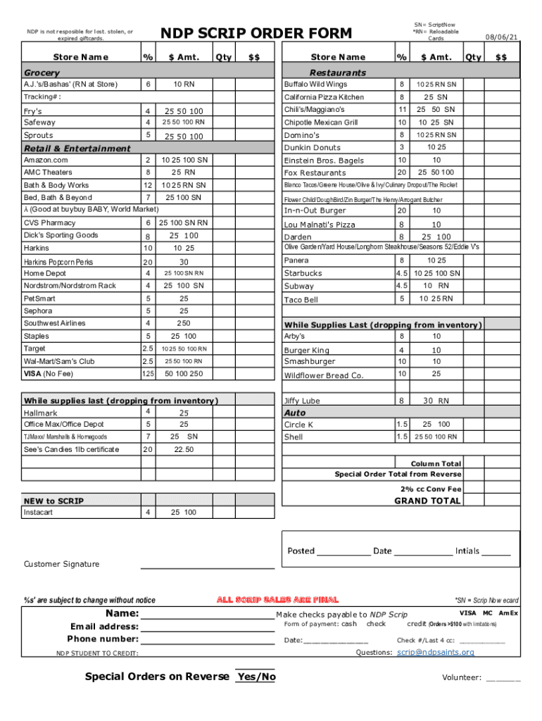 Form preview