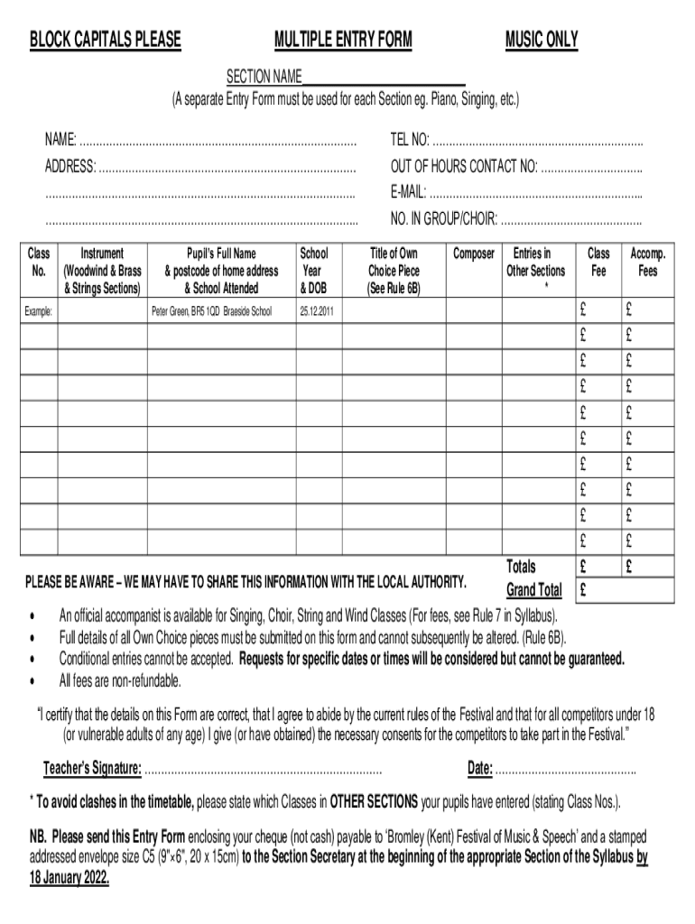 Form preview