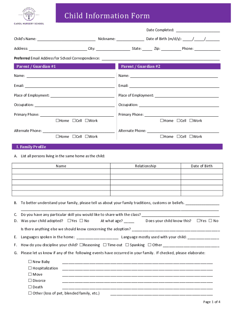 Form preview