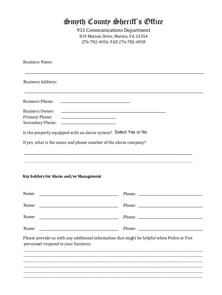 Form preview