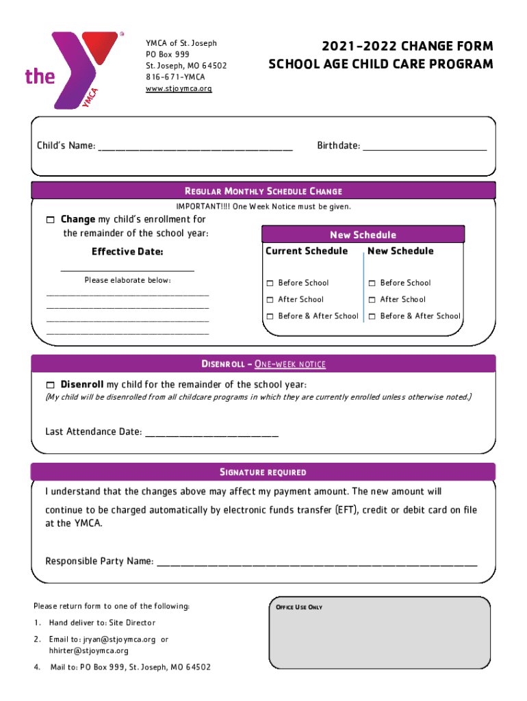 Fillable Online YMCA OF ST JOSEPH APPLICATION FOR EMPLOYMENT stjoymca