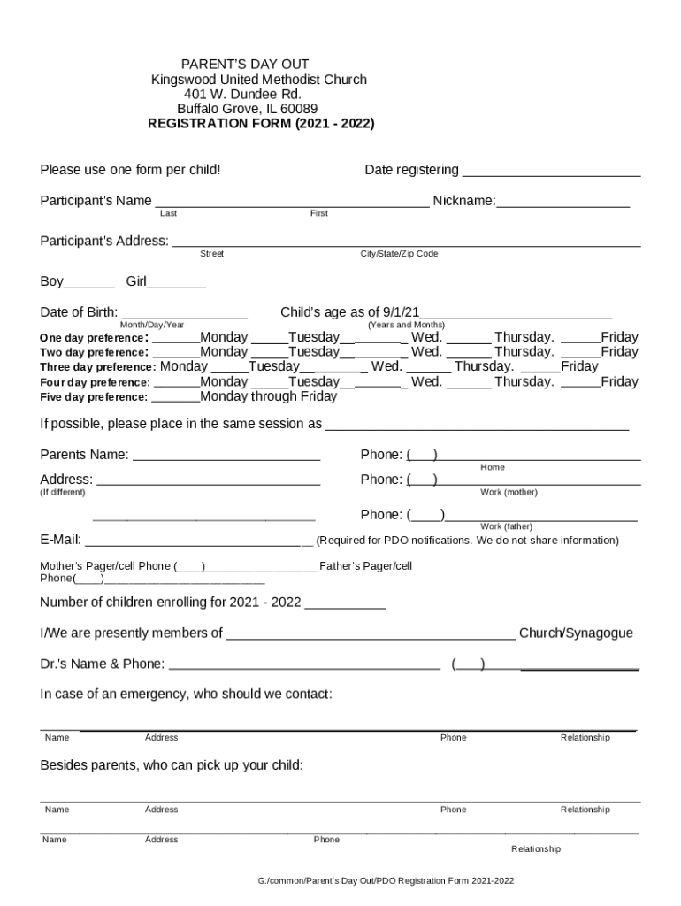 Form preview