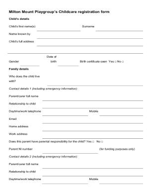 Form preview