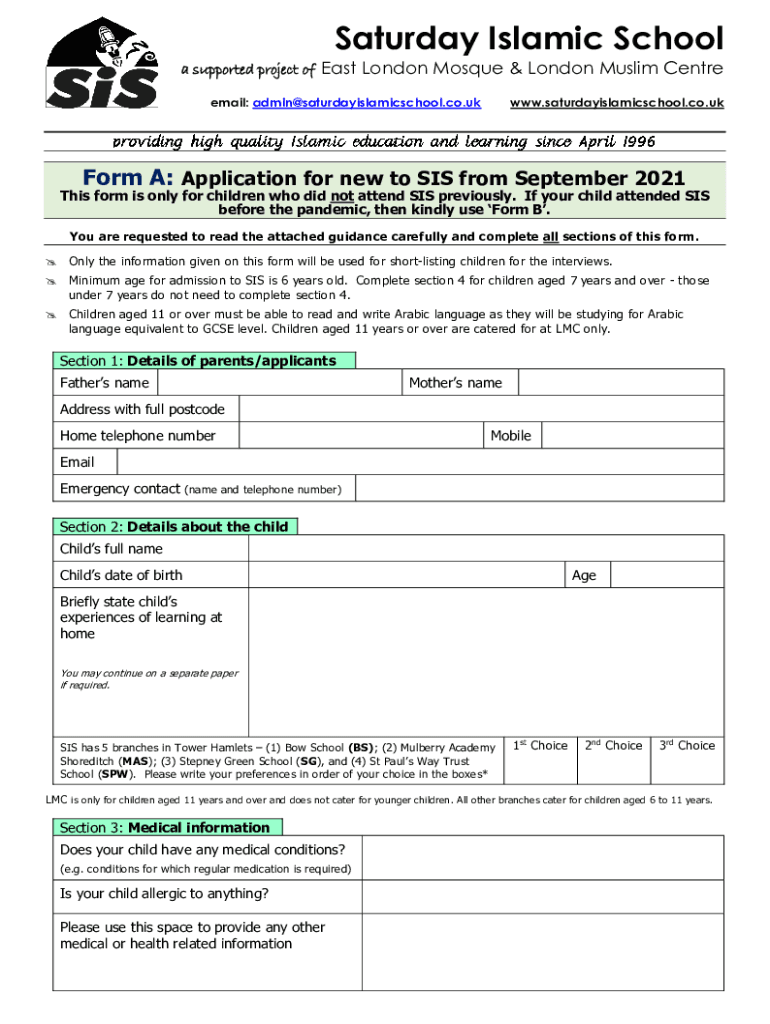 Form preview