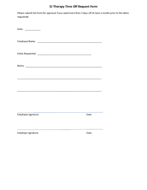 Printable Time Off Request Form: 15+ Free Templates and ...Free Employee Time-Off (Vacation) Request Form - PDF ...Free Employee Time-Off (Vacation) Request Form - PDF ...Free Employee Time-Off (Vacation) Request Form - PDF ...