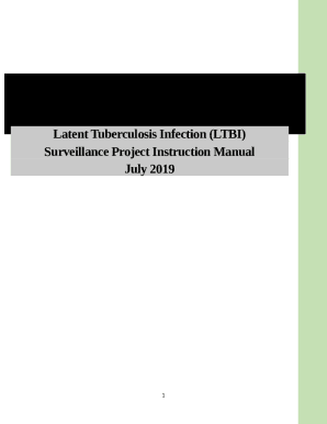 Proposed Data Collection FormReport of Verified Case of Tuberculosis (RVCT) Instructional Manual