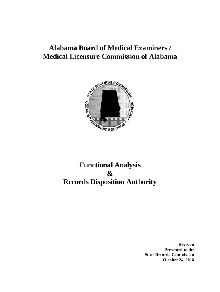 Alabama Board of Medical Examiners & Medical Licensure archives