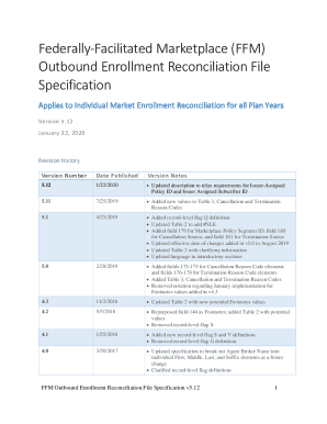 Federally-Facilitated Marketplace (FFM) Outbound Enrollment ...