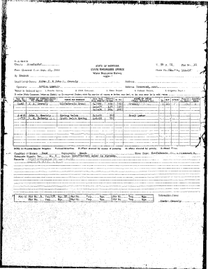M C0Un 'y B.V.OUdMtlt.r STATE OF MONTANA 9W...R.....SB ...