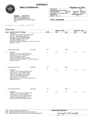 Contract Award - ok.gov