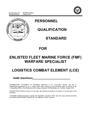 Fillable Online MARFORRES PQS and GUIDE (Feb17) - CORE+LCE ...