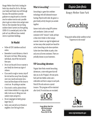 Hungry Mother State Park Year-Round Self-guided Programs