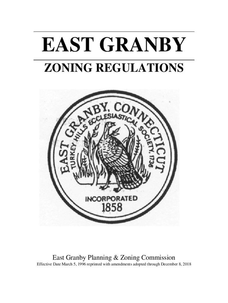 Fillable Online Fillable Online eastgranbyct EAST GRANBY ZONING Fax Email Print pdfFiller