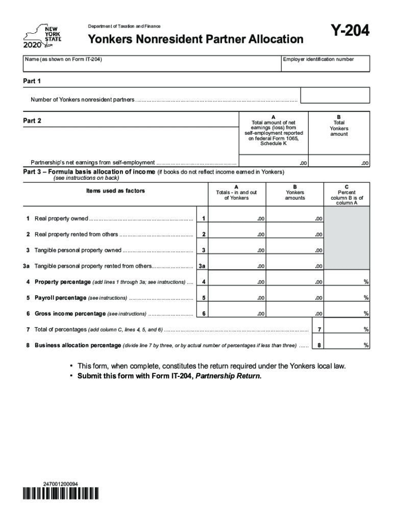 Fillable Online Fillable Online New York State Nonresident Tax ...
