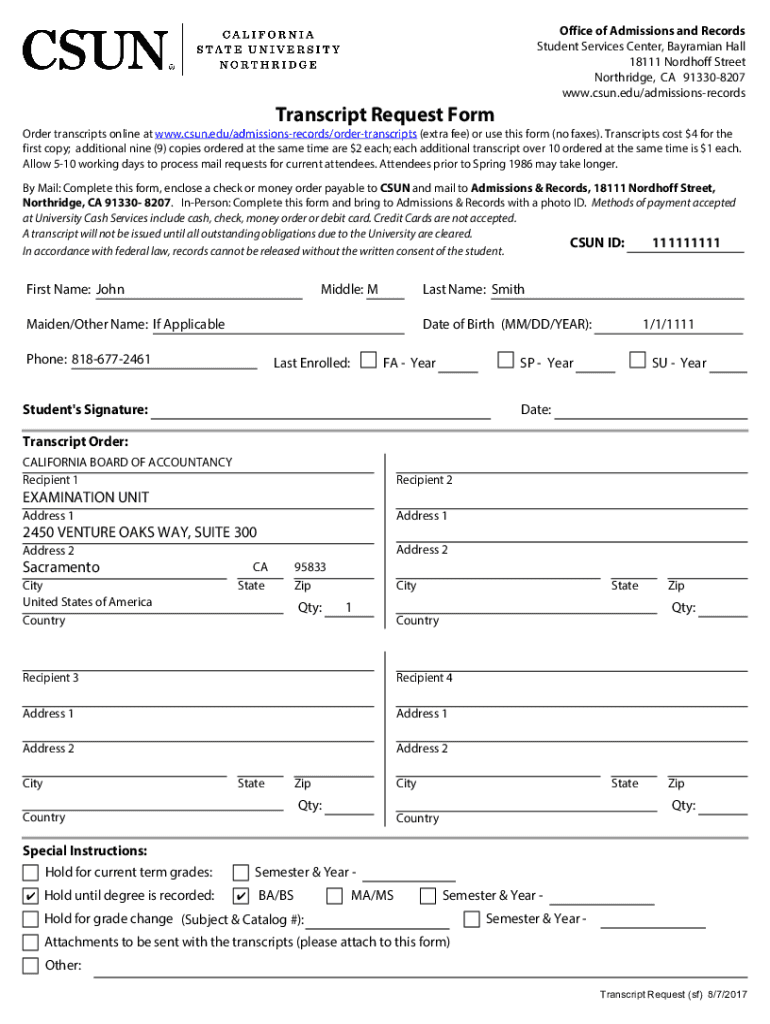 Form preview