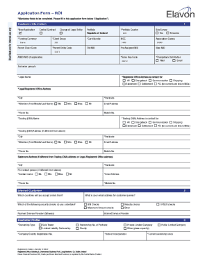 Elavon Merchant Services Application Form